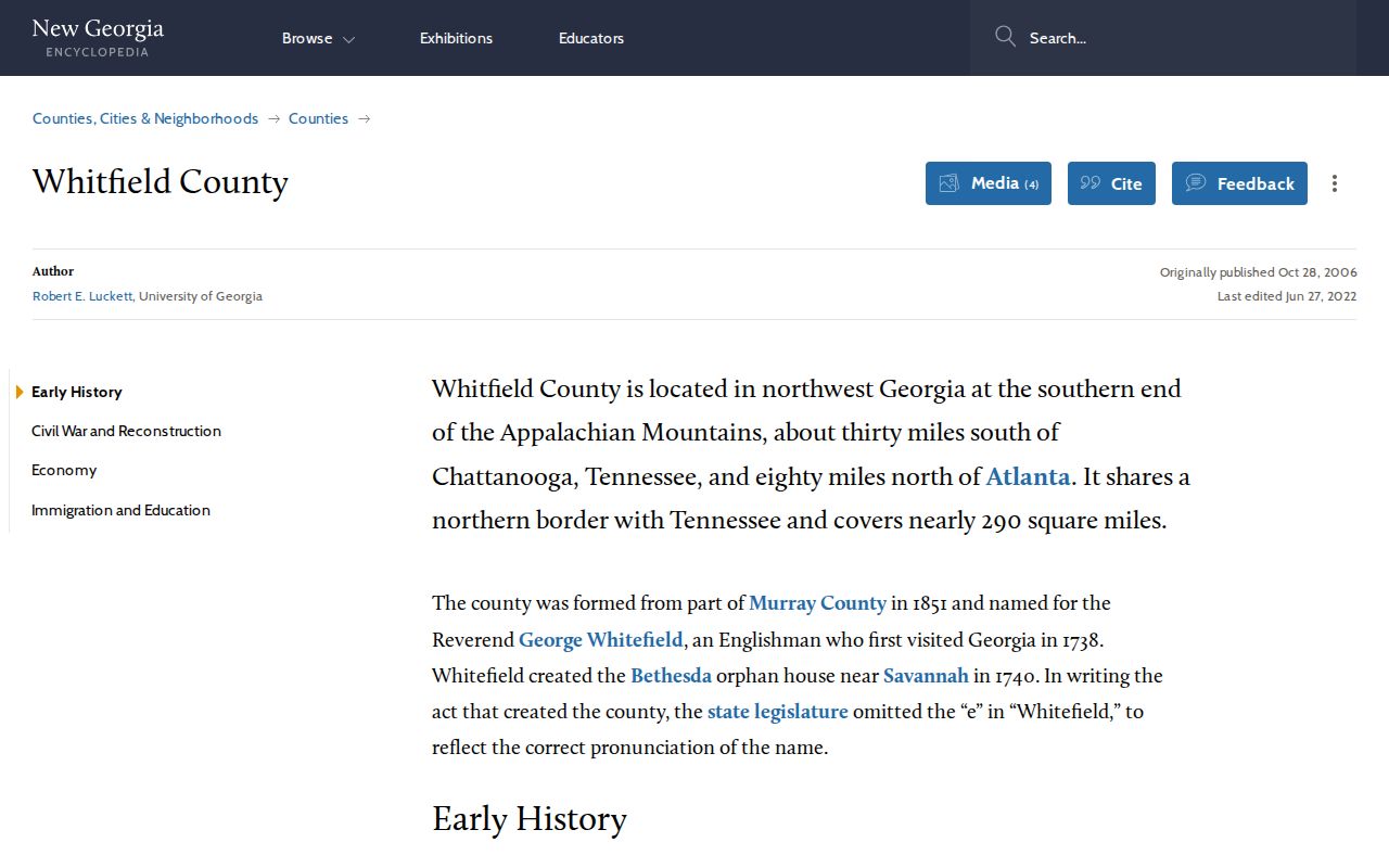 Tunnel Hill court docket within Whitfield County context