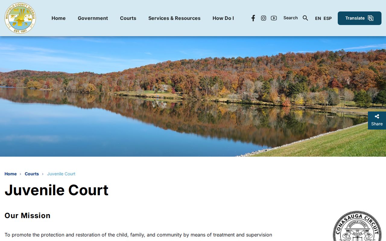 Varnell court docket referral to Whitfield Juvenile Court